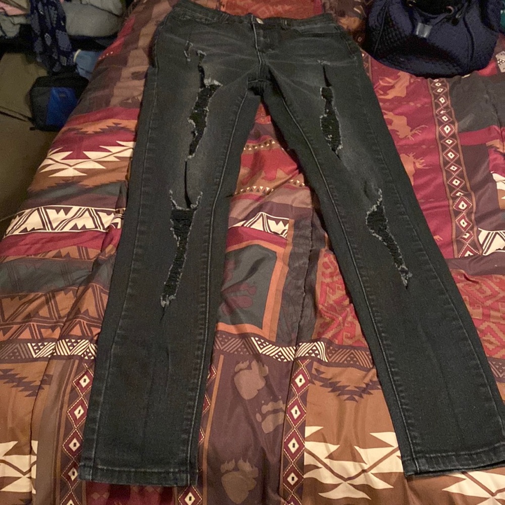 High rise jeans from SHEIN